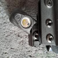 Tier1 cocealed aiwb holster per Glock26 + torcia Streamlight trl6.