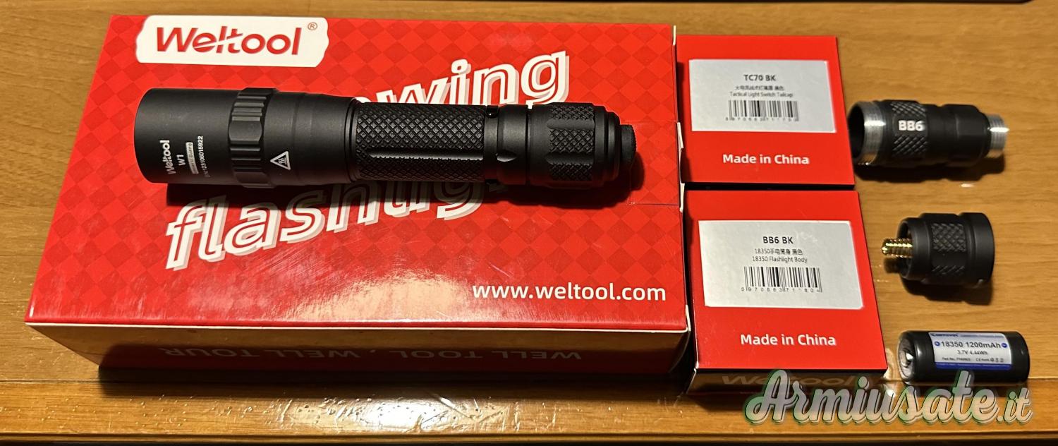 Weltool W1 LEP 18650 Flashlight Weltool W1 LEP 18650 Flashlight