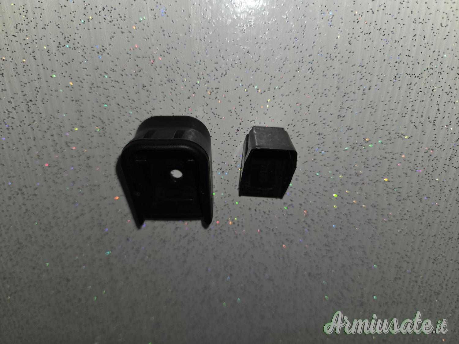 Pad caricatore +2 Glock cal 9 e 40 Pad caricatore +2 Glock cal 9 e 40