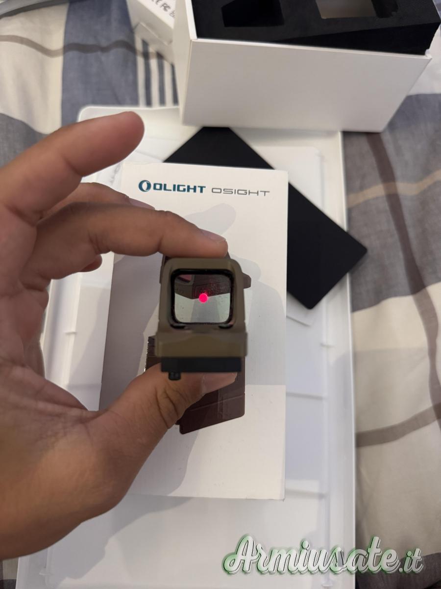 Red dot olight osight SOLO PROVATO Red dot olight osight SOLO PROVATO