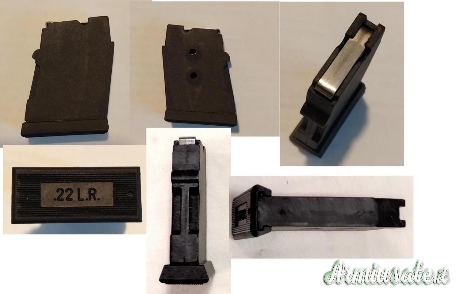 per CZ 455/452, calibro .22LR, 5 Colpi i per CZ 455/452, calibro .22LR, 5 Colpi i