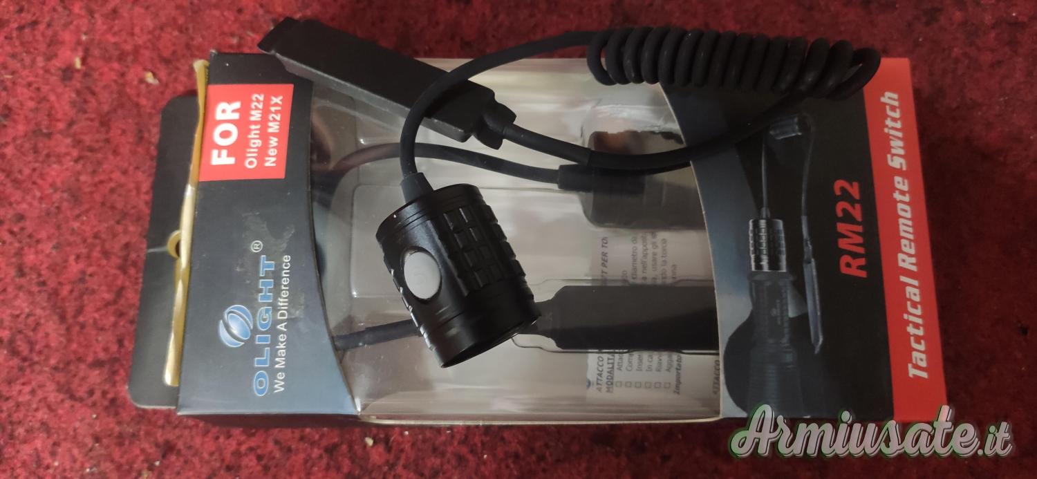 Olight controllo remoto RM 22 per torcia Olight controllo remoto RM 22 per torcia