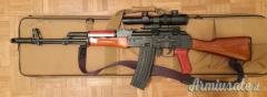 KALASHNIKOV mod. AK47 RUMENO  cal. 222 Remington - arma catalogata sportiva - mono matricola