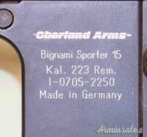 Carabina Oberland Bignami Sporter 15 in calibro 223  sportiva