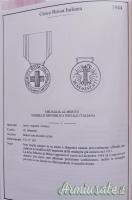 Medaglia epoca fascista “AL MERITO” x Benemerenti Croce Rossa Italiana di 2^ classe RSI - 1944