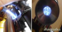 Torcia con fibra ottica Flessibile per ispezione canne