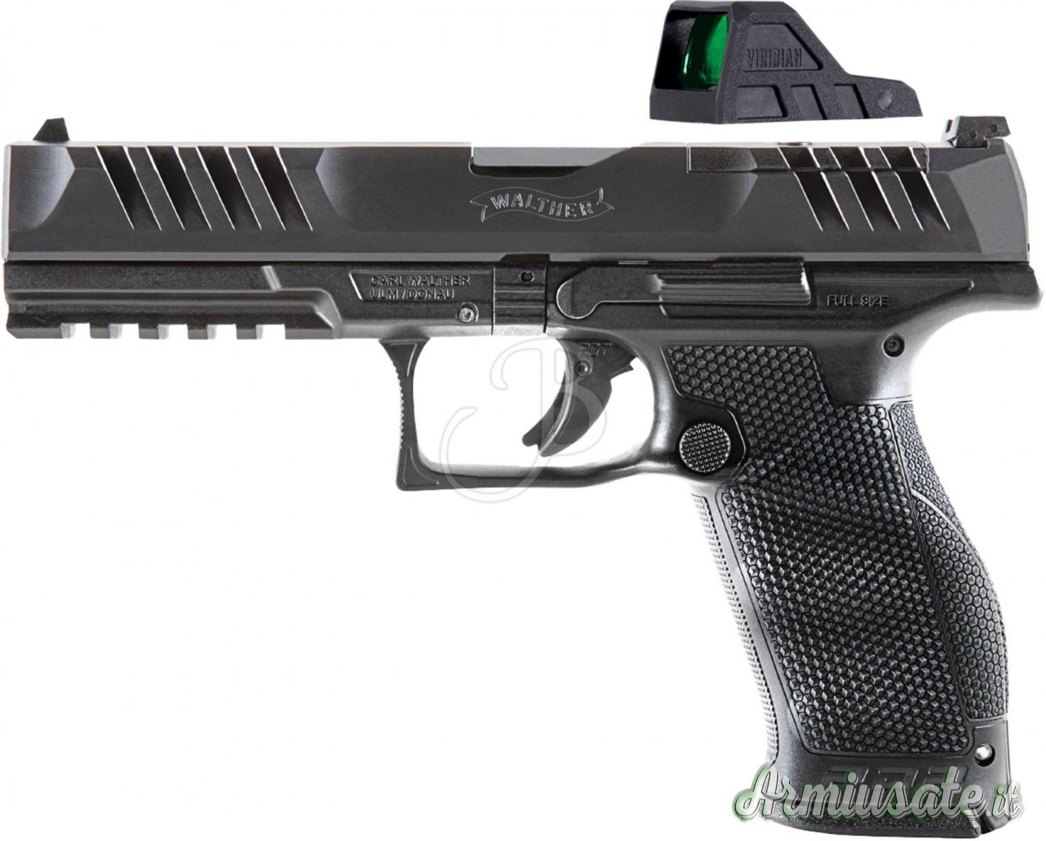 Walther | Carl PDP F.S. 9 LUGER + VIRIDIAN RFX -KIT 9x19mm Parabellum | Luger | NATO Walther | Carl PDP F.S. 9 LUGER + VIRIDIAN RFX -KIT 9x19mm Parabellum | Luger | NATO