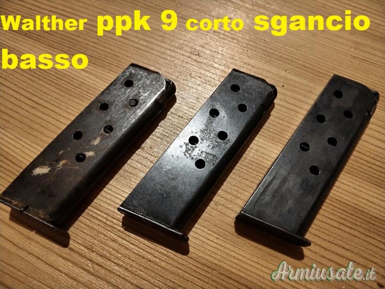 Rarissimi caricatori walther PP - PPK sgancio serbatoio basso Rarissimi caricatori walther PP - PPK sgancio serbatoio basso