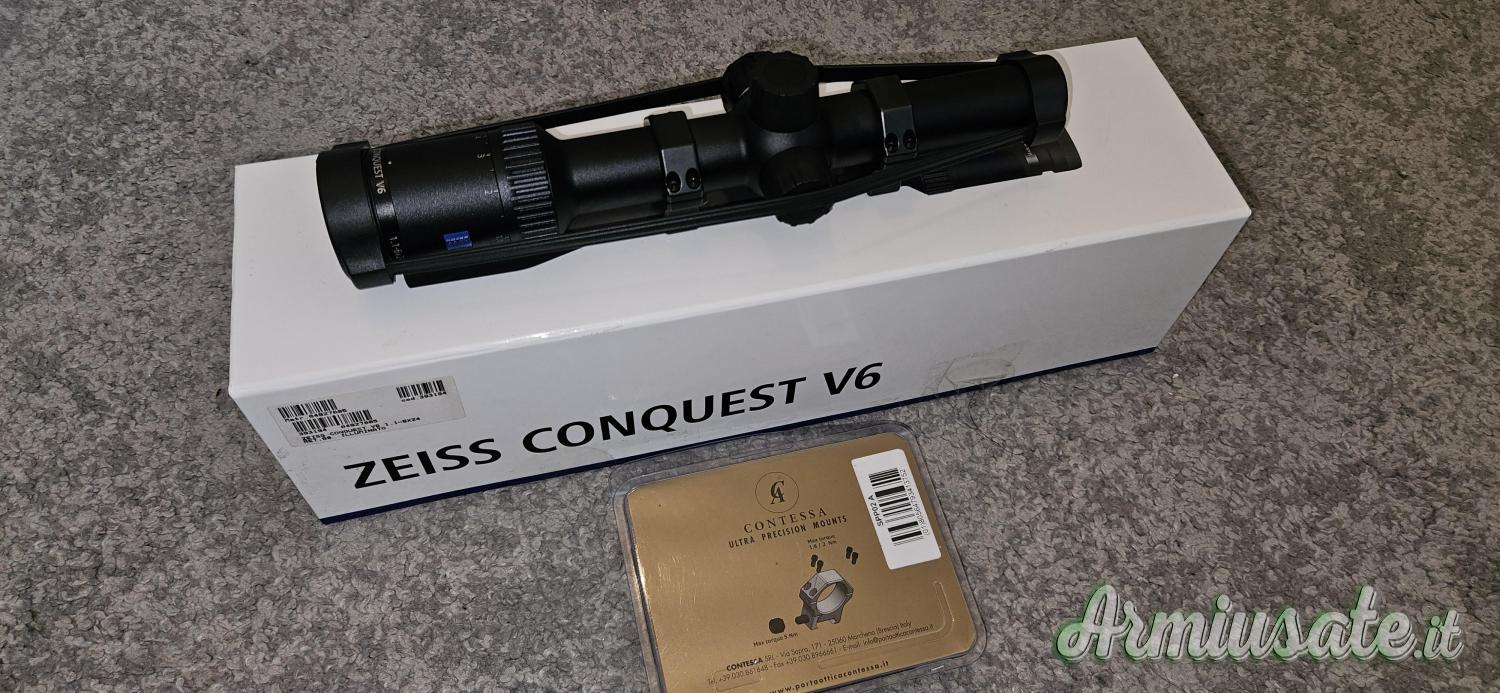 Zeiss conquest v6 1-6x24 ottica da battuta Zeiss conquest v6 1-6x24 ottica da battuta