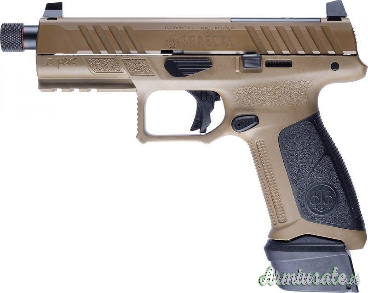 Beretta APX A1 Tactical FDE 9x19mm Parabellum | Luger | NATO Beretta APX A1 Tactical FDE 9x19mm Parabellum | Luger | NATO