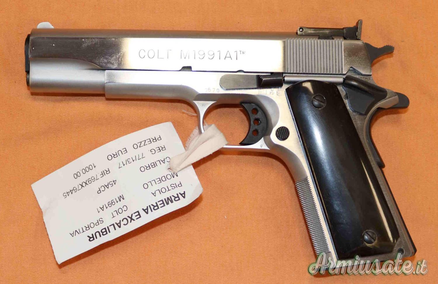 Pistola Colt Mod.M1991A1 Cal. 45ACP Sportiva Pistola Colt Mod.M1991A1 Cal. 45ACP Sportiva