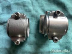 Anelli ottica artigianali acciaio per CZ da 25 mm