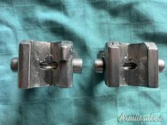 Anelli ottica artigianali acciaio per CZ da 25 mm