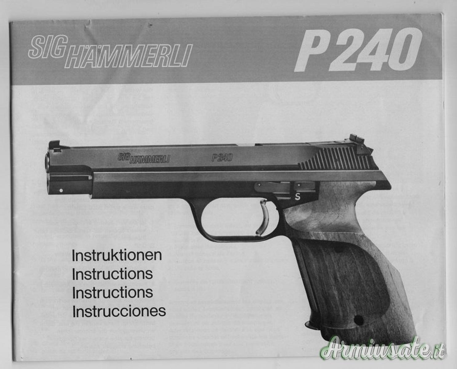 per SIG-Hammerli P 240 per SIG-Hammerli P 240