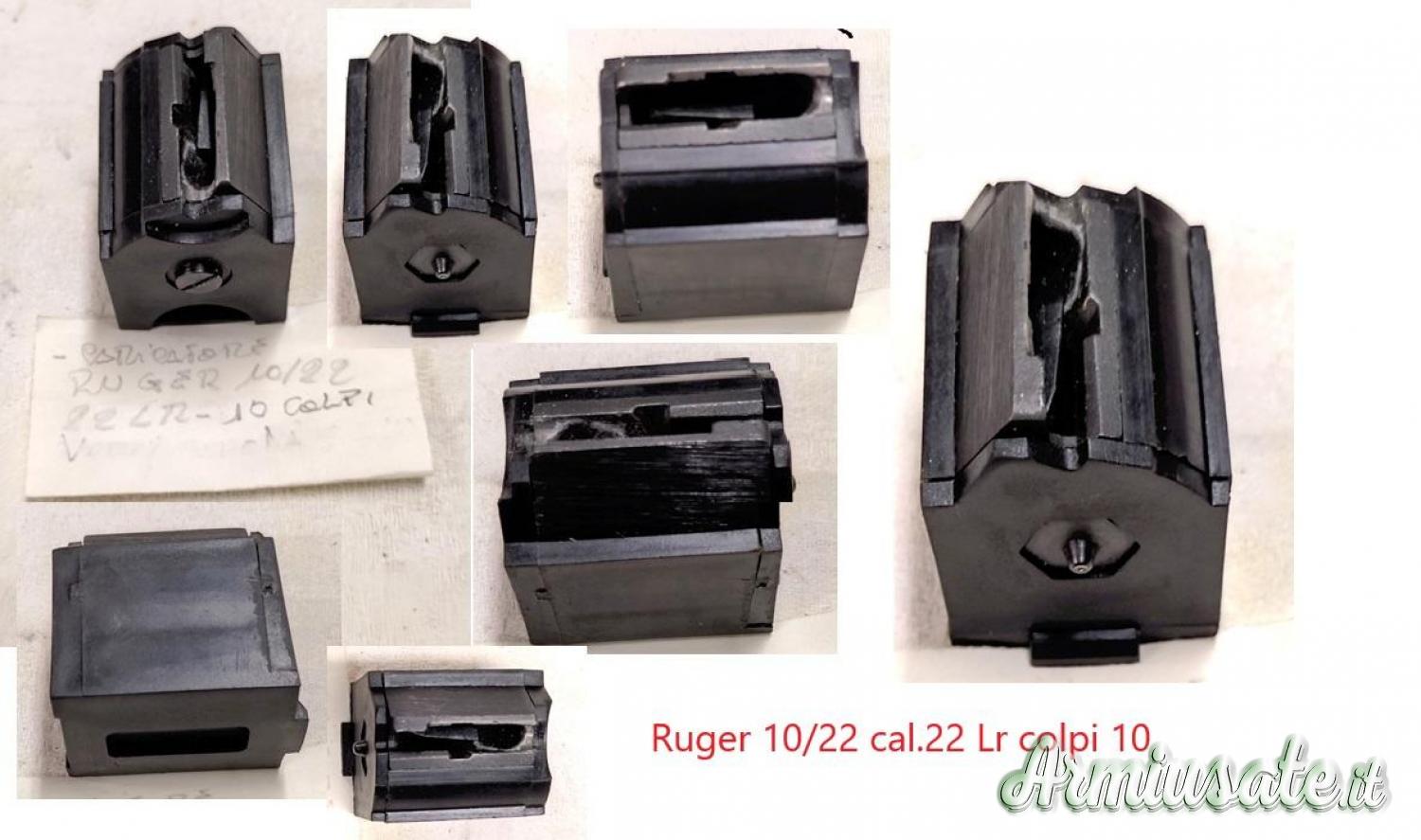 per RUGER 10/22 CARICATORE CAL.22LR 10 COLPI per RUGER 10/22 CARICATORE CAL.22LR 10 COLPI