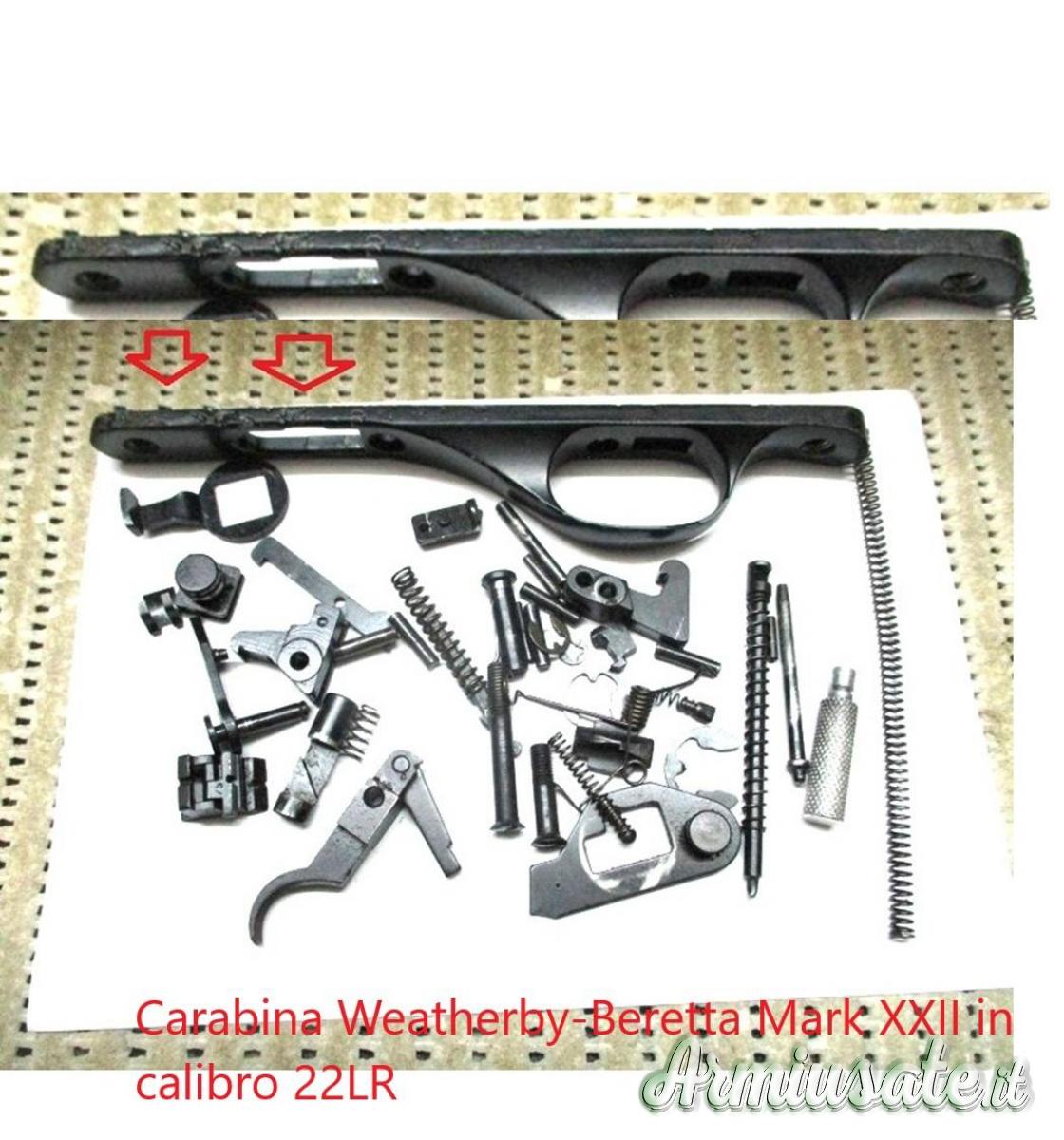 per CARABINA – BERETTA MOD. WEATHERBY MARK XXII per CARABINA – BERETTA MOD. WEATHERBY MARK XXII