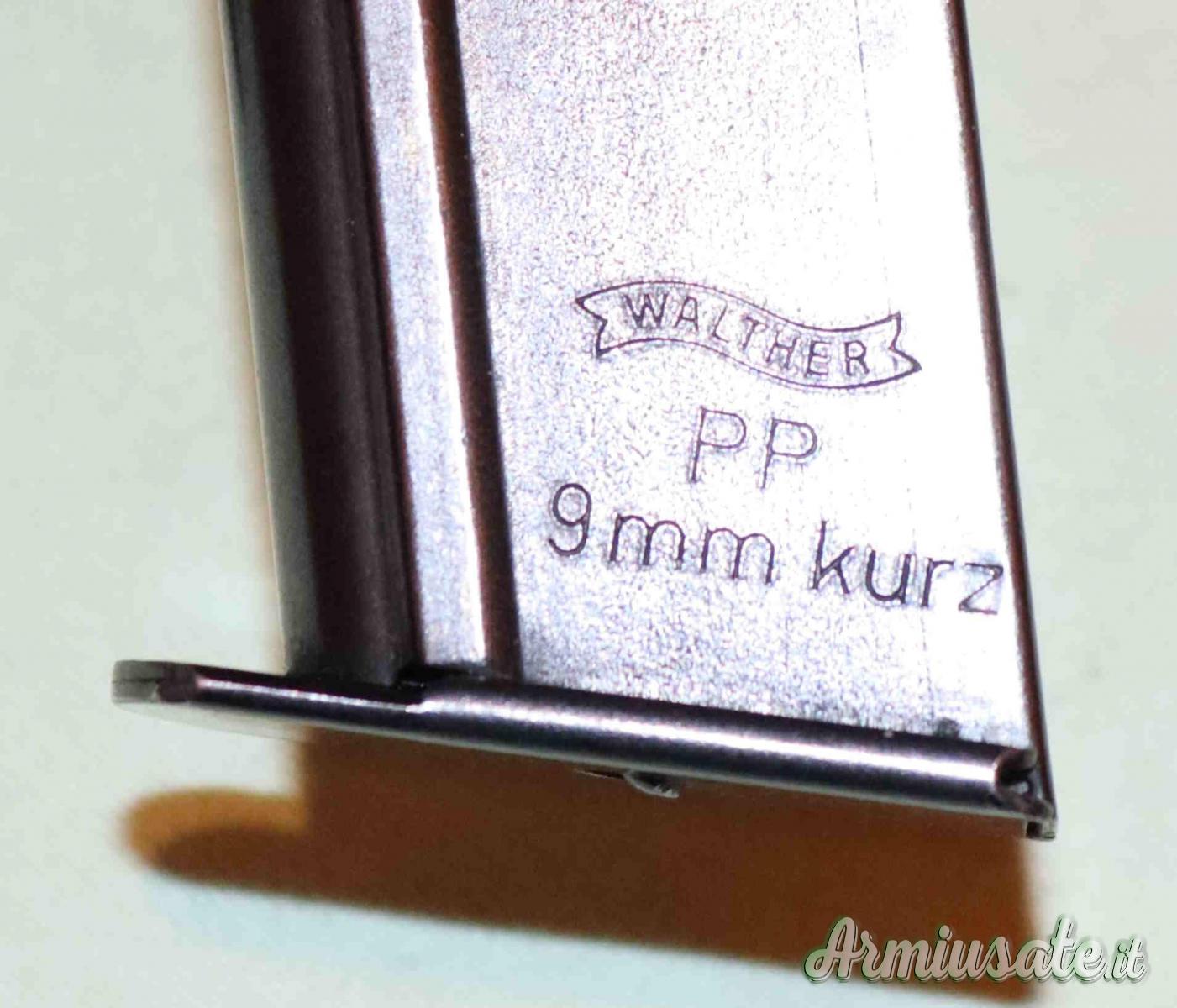 Caricatore Walther PPK Calibro 9 Corto Caricatore Walther PPK Calibro 9 Corto
