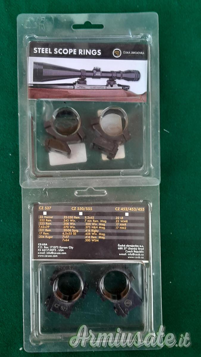 CZ steel scope nuovi da 1 pollice CZ steel scope nuovi da 1 pollice