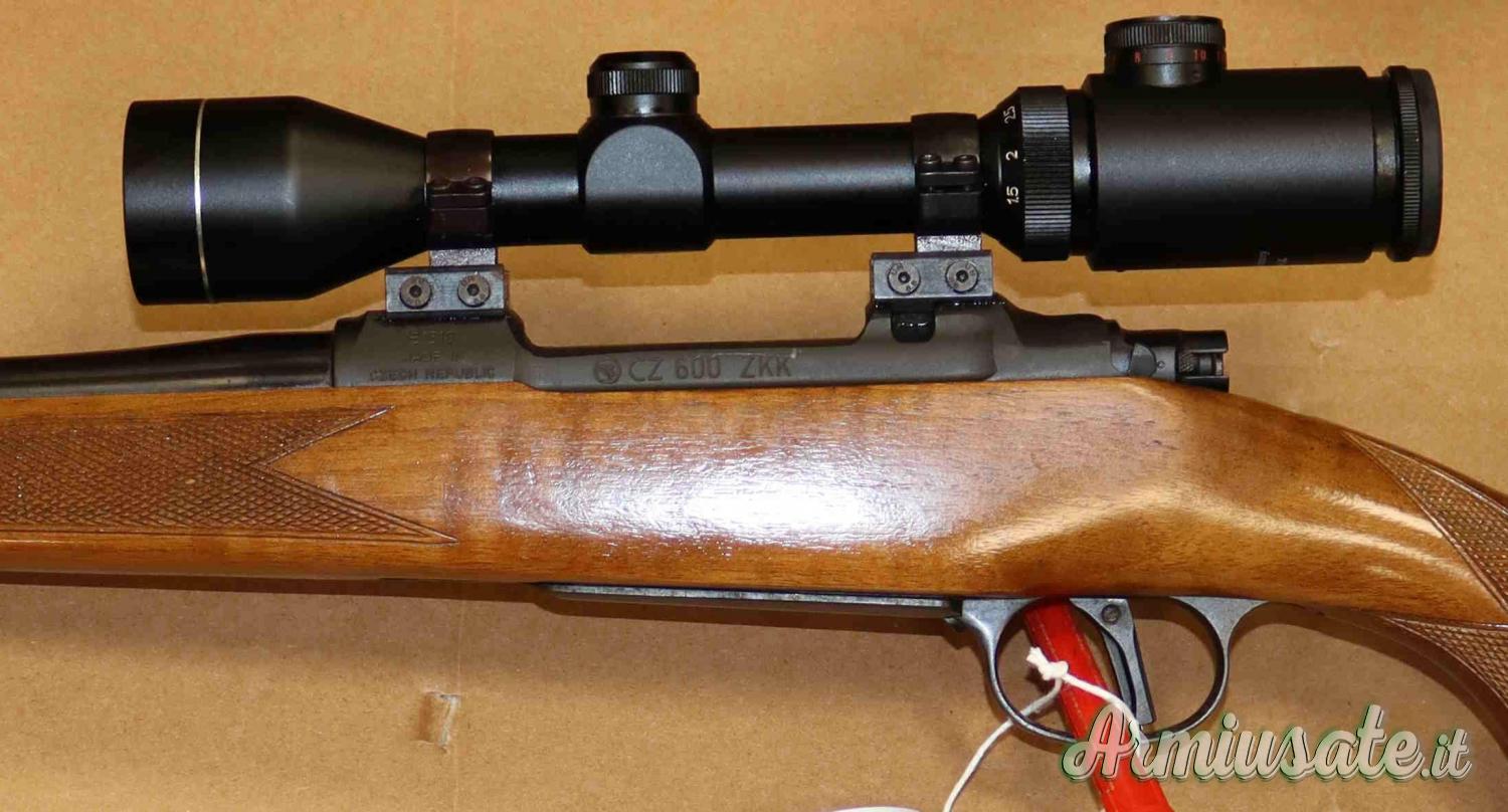 CZ Mod.600 ZKK Cal. 6,5x55 con Ottica CZ Mod.600 ZKK Cal. 6,5x55 con Ottica