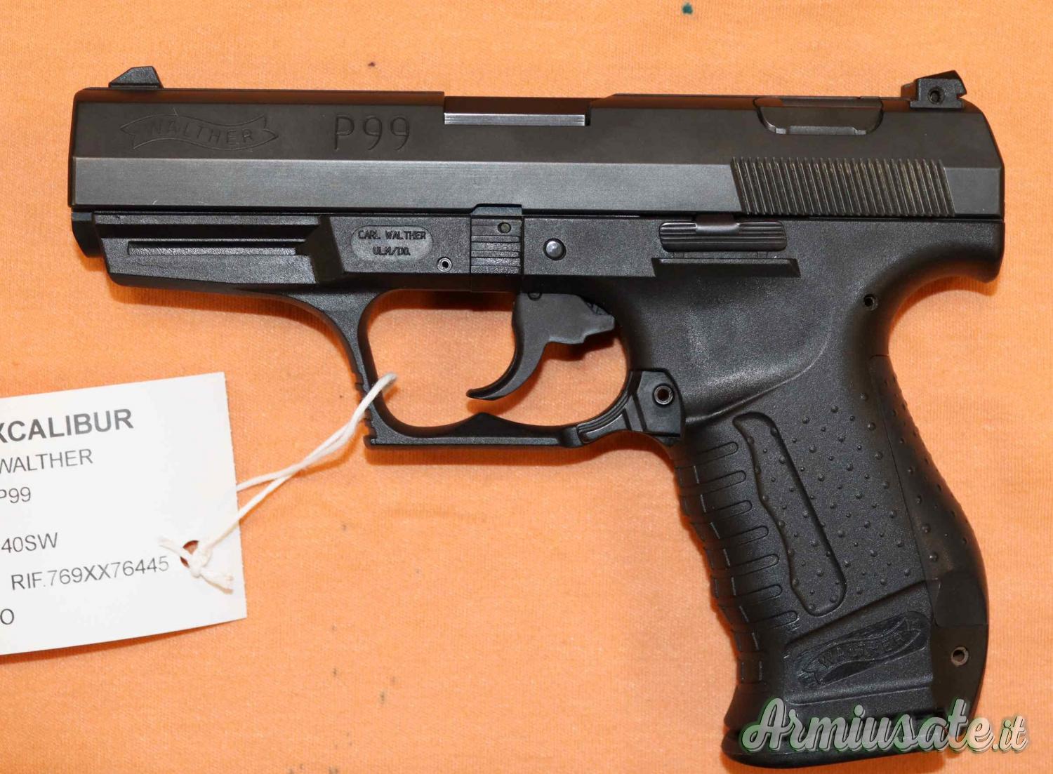 Pistola Walther P99 in calibro 40SW Pistola Walther P99 in calibro 40SW