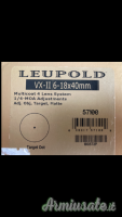 Leupold 6-18x40 target dot