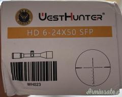 Ottica WestHunter HD 6-24x50 SFP