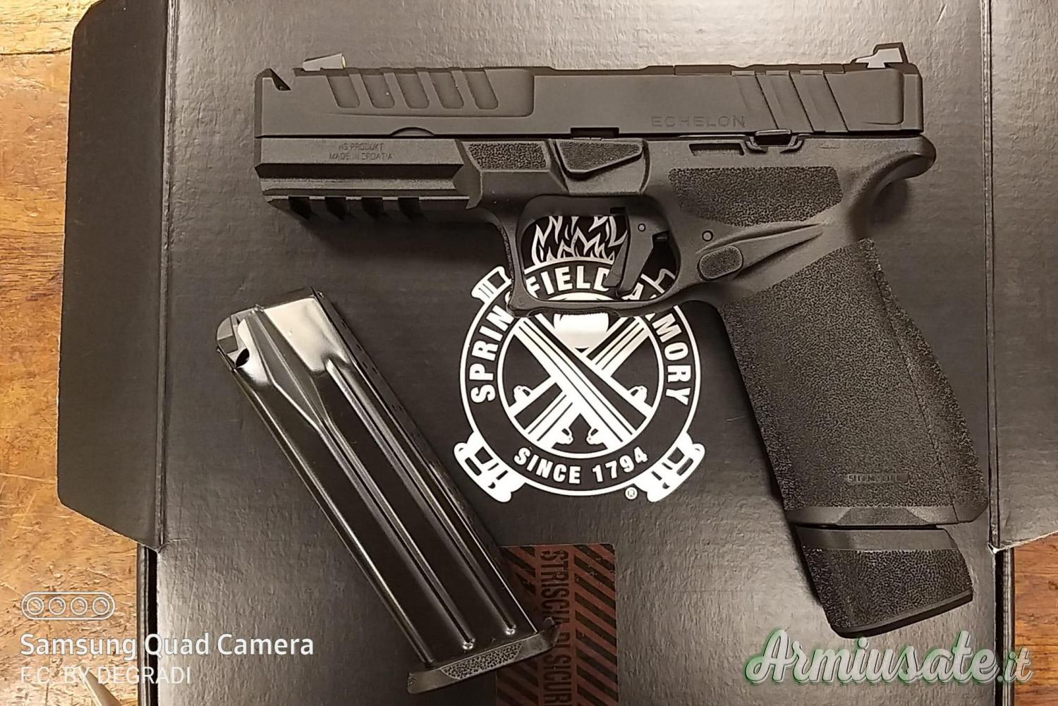Springfield ECHELON 9 LUGER 4.5″ W/COMP 9x19mm Parabellum | Luger | NATO Springfield ECHELON 9 LUGER 4.5″ W/COMP 9x19mm Parabellum | Luger | NATO