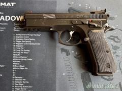 CZ SP01 Shadow — 9×21 — Ottime condizioni e migliorata con mire regolabili