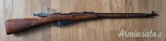 Vendesi Carabina russa Mosin Nagant 91/30 + bisacce con accessori pulizia e manutenzione.-