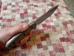 Coltello Jeabrother , Acciaio 14C28N