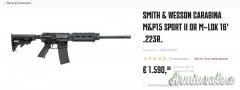Smith & Wesson Smith & Wesson Mp 15 5.56 NATO .223 Remington