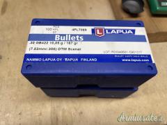 palle Lapua Scenar 167 gn calibro 308