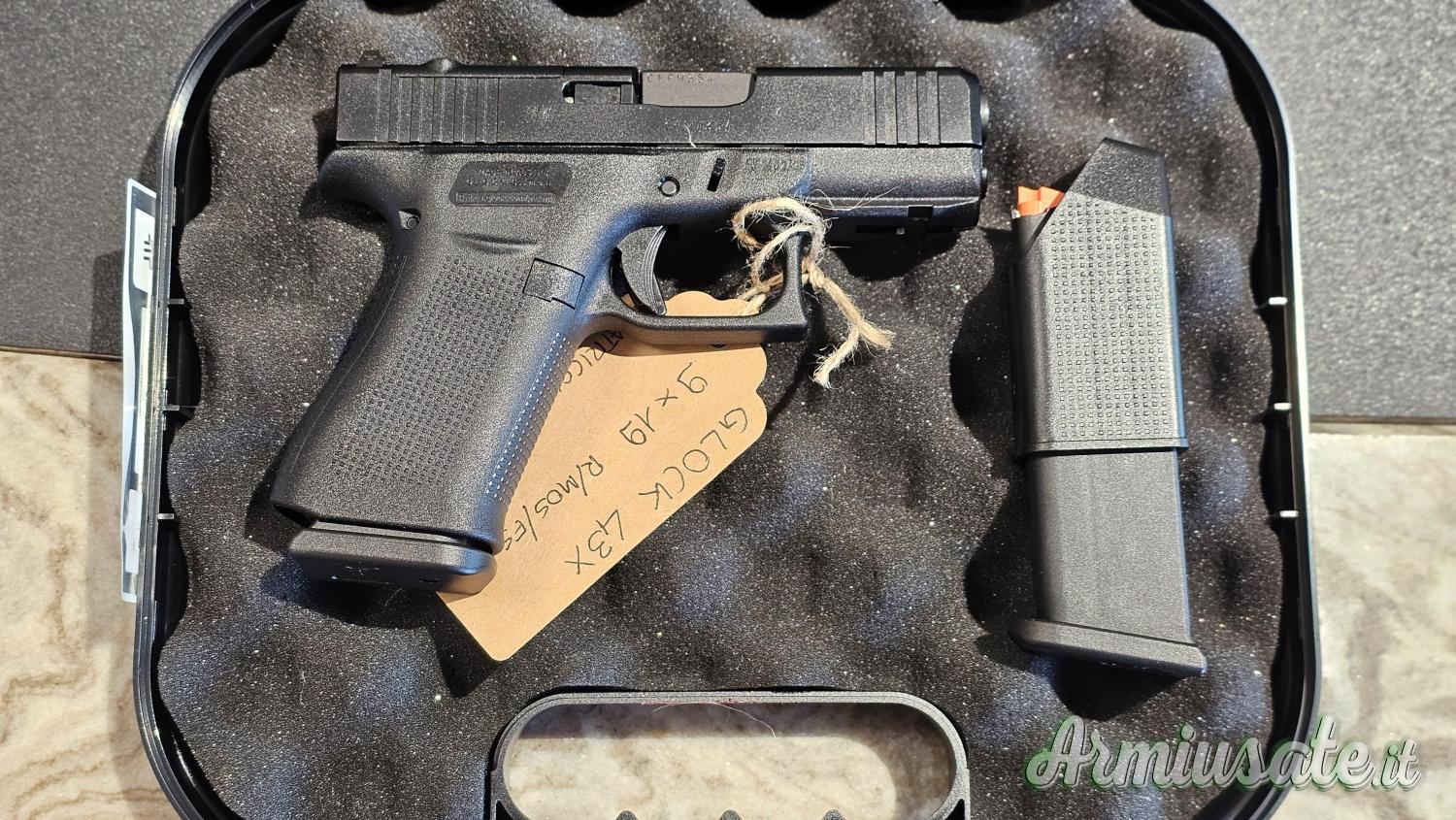 Glock 43X 9x19mm Parabellum | Luger | NATO Glock 43X 9x19mm Parabellum | Luger | NATO