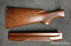 CALCIO DX E ASTINA CAL.12 PER BENELLI MONTEFELTRO, SUPER 90 ECC.  SOLO TEL., NO MAIL.
