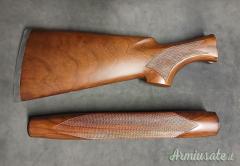 CALCIO DX E ASTINA CAL.12 PER BENELLI MONTEFELTRO, SUPER 90 ECC.  SOLO TEL., NO MAIL.
