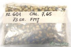 Palle 7,65 Fiocchi 73 gr. FMJ conf. 601 pz.