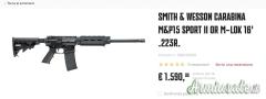 Smith & Wesson Smith & Wesson M&P15 Sport II OR .223 Remington
