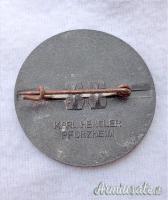 Spilla tedesca d'epoca nazista concessa dal NSDAP ai lavoratori tedeschi il 1 maggio 1937 Spilla tedesca d'epoca nazista concessa dal NSDAP ai lavoratori tedeschi il 1 maggio 1937