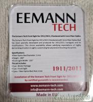 MIRINO IN FIBRA EEMANN TECH PER 1911/2011 MIRINO IN FIBRA EEMANN TECH PER 1911/2011
