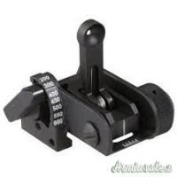 MATECH - AR-15/M4 COLT alzo posteriore ripieghevole regolabile USGI nero MATECH - AR-15/M4 COLT alzo posteriore ripieghevole regolabile USGI nero
