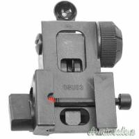 MATECH - AR-15/M4 COLT alzo posteriore ripieghevole regolabile USGI nero MATECH - AR-15/M4 COLT alzo posteriore ripieghevole regolabile USGI nero