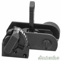 MATECH - AR-15/M4 COLT alzo posteriore ripieghevole regolabile USGI nero MATECH - AR-15/M4 COLT alzo posteriore ripieghevole regolabile USGI nero