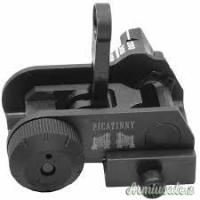 MATECH - AR-15/M4 COLT alzo posteriore ripieghevole regolabile USGI nero MATECH - AR-15/M4 COLT alzo posteriore ripieghevole regolabile USGI nero