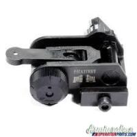 MATECH - AR-15/M4 COLT alzo posteriore ripieghevole regolabile USGI nero MATECH - AR-15/M4 COLT alzo posteriore ripieghevole regolabile USGI nero