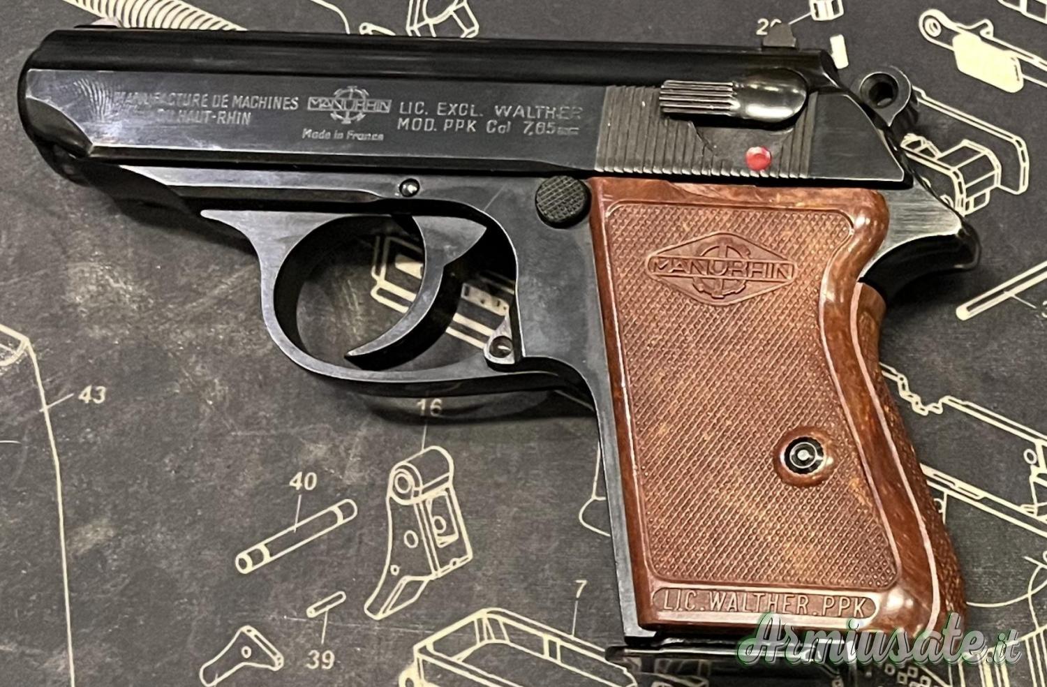 Walther | Carl PPK .32 ACP  |  7.65x17mm Browning SR Walther | Carl PPK .32 ACP  |  7.65x17mm Browning SR