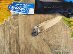 Lama Benchmade 940 Osborne e guancette custom in fibra di carbonio per 940-1/2 Lama Benchmade 940 Osborne e guancette custom in fibra di carbonio per 940-1/2