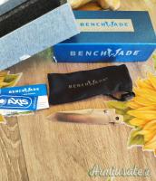 Lama Benchmade 940 Osborne e guancette custom in fibra di carbonio per 940-1/2 Lama Benchmade 940 Osborne e guancette custom in fibra di carbonio per 940-1/2