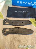 Lama Benchmade 940 Osborne e guancette custom in fibra di carbonio per 940-1/2 Lama Benchmade 940 Osborne e guancette custom in fibra di carbonio per 940-1/2