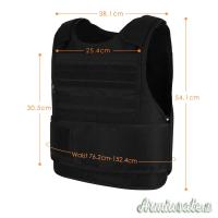 Gilet tattico balistico antiproiettile nij 3 per caccia, tiro dinamico Gilet tattico balistico antiproiettile nij 3 per caccia, tiro dinamico