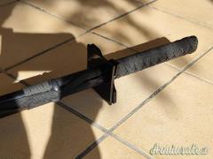 KATANA FANTASY - KATANA NERA Replica COLLEZIONE, Con 4 Kunai E 2 Stelle Ninja KATANA FANTASY - KATANA NERA Replica COLLEZIONE, Con 4 Kunai E 2 Stelle Ninja